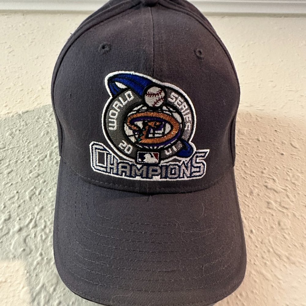New Era Arizona Diamondbacks 2001 World Series Hat - Gray (Adjustable)